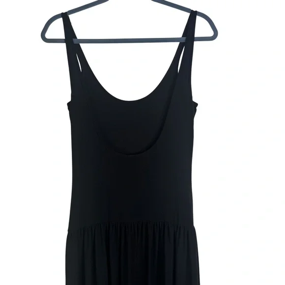fit and flare denim dress Indigo Cotton Denim V-Neck Fit and Flare Midi Dress 70" / Regular (5'2"
